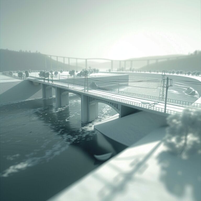 3D Bridge Model Development