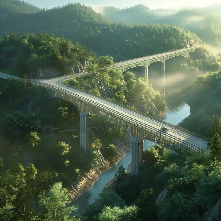 Photorealistic 3D Bridge Visualization