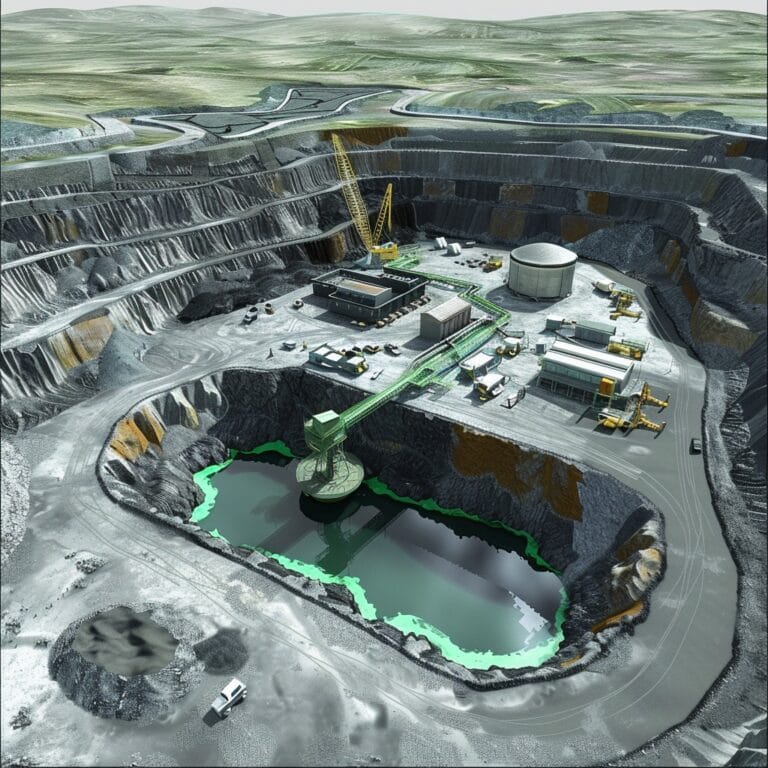 resource extraction rendering